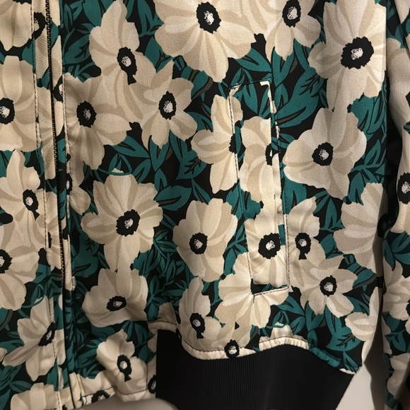 Who What Wear Floral Bomber Jacket, size M - Picture 2 of 5